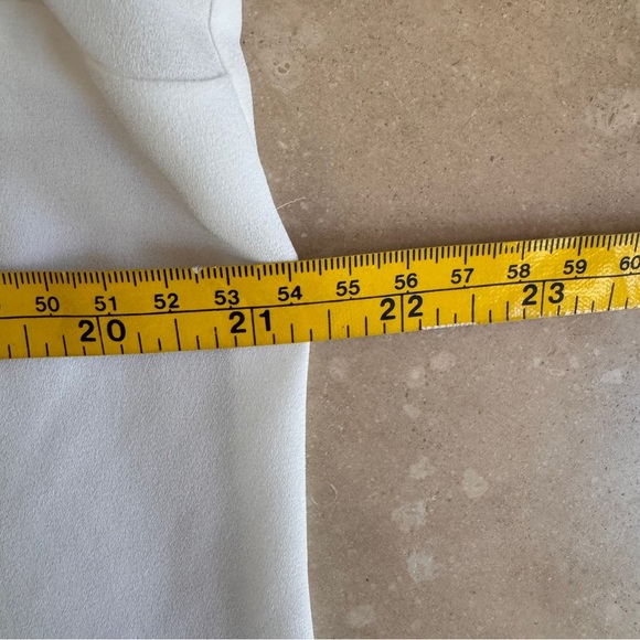 J Crew White Semi Sheer Scoop Neck Tank Top Womens Size L Relaxed Fit - Picture 9 of 13